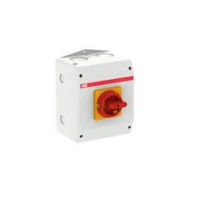 Coffret de Prox Otu 45A 4 p'les IP65 poignée R/J|ABB-ABB941379