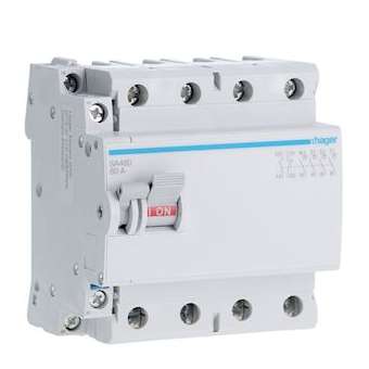 Interrupteur à déclenchement libre 4P 80A|Hager-HAGSA480