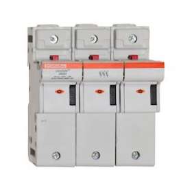 Porte-fusible - 22x58 - 125A - 800V - 3P - Voyant|Mersen ( ex ferraz shawmut )-FEZS331170