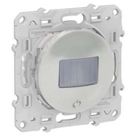Odace, détecteur de présence et de mouvement Alu, toutes charges, 3 fils|Schneider Electric-SCHS530523