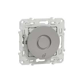 Odace, sonnette électronique Alu, 5 tonalités, 230 V, à vis|Schneider Electric-SCHS530580