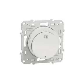 Odace - interrupteur à carte - Blanc - 10A - LED localisation - fixation par vis|Schneider Electric-SCHS520283