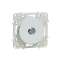 Odace - Prise TV simple blanche Recyclé - Fixation par vis|Schneider Electric-SCHS510445