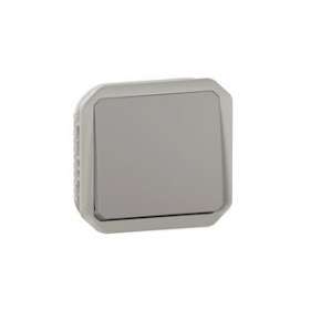 Poussoir NO-NF Plexo composable gris|Legrand-LEG069541L