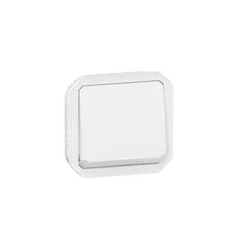 Interrupteur ou va-et-vient témoin 10AX 250V Plexo composable blanc|Legrand-LEG069612L