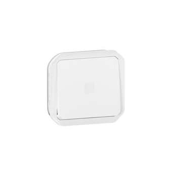 Interrupteur temporisé lumineux Plexo composable blanc|Legrand-LEG069604L