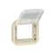 Adaptateur Plexo à volet transparent pour Mosaic - composable sable