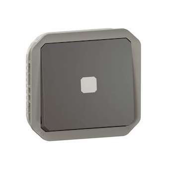 Interrupteur temporisé lumineux Plexo composable anthracite|Legrand-LEG069804L