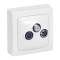 Prise TV-R-SAT DAB+ Appareillage Saillie - Blanc|Legrand-LEG097622