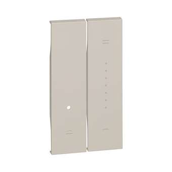 Enjoliveur Living Now pour variateur 2 modules - sable|Bticino-TICBTKM19