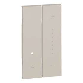 Enjoliveur Living Now pour variateur 2 modules - sable|Bticino-TICBTKM19