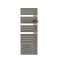 Sèche-serviettes Allure 3 mat à droite avec soufflerie 1750W gris roche