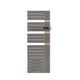 Sèche-serviettes Allure 3 mat à droite avec soufflerie 1750W gris roche|Thermor-EET483190