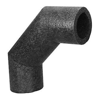 Coude 90DEG polyéthylène haute isolation, D 80 mm|S&P France ( Unelvent )-UNE810124