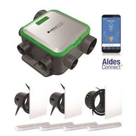 Kit VMC simple flux EasyHOME PureAIR COMPACT Connect|Aldes-ALD11033062