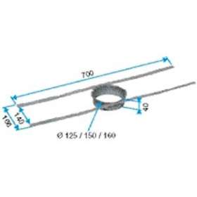 Fixation charpente D125|Aldes-ALD11022045