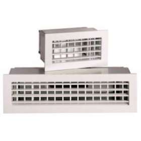 Grille de transfert sur porte T.One AC 181 F1 350x100mm blanche RAL9010 30%|Aldes-ALD35700234