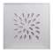 Mid NEXT-KLIN 600LW-diffuseur 600x600 buses blanc. petit volume plénum latéral