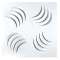 PLAY-KLIN 600L D200 - diffuseur multi directions 600 x 600+plenum D200 latéral