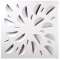 Next 600 blanc - diffuseur souf.600x600 buses abs bla