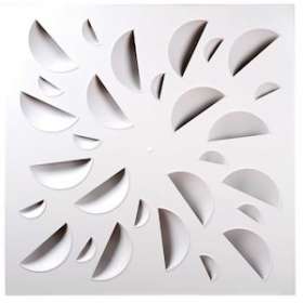 Next 600 blanc - diffuseur souf.600x600 buses abs bla|Atlantic clim ventil-ELG537201