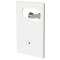 Ppr - platine pleine pour obturation des ouvertures non utilisees 155x250