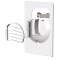Br 15 - bouche platine WC autoréglable spécial rénovation 15 m3/h