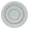 Dac 250 - diffuseur alu circ. reglable d250