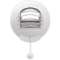 Bouche d'extraction autoréglable 30/90 m3/h, sans manchette. Cde par cordon