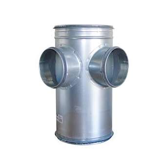 Cet 200/2/125 j - collecteur avec joints d200 2 piquages|Atlantic clim ventil-ELG529752