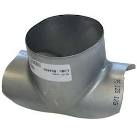 Piquage express à 90DEG en acier galvanisé, D support 250 mm, D raccord 160 mm|S&P France ( Unelvent )-UNE865103