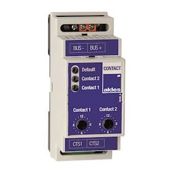 Registre motorisé MDA D125 du système de régulation de débit sous avis technique|Aldes-ALD11017153