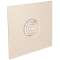 Diffuseur fixe pour dalles de plafond 600x600 acier blanc SC 832 TP D250