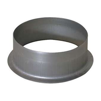 Piquage équerre plat galvanisé - Diamètre 80 mm|Aldes-ALD11094611