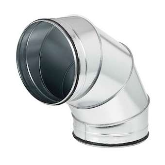 C 100/90 j - coude a 90 avec joints d100|Atlantic clim ventil-ELG529600