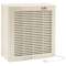 Aérateur de vitre, 2V extraction 489/430m3/h, 1V d'insufflation 296m3/h, manuel