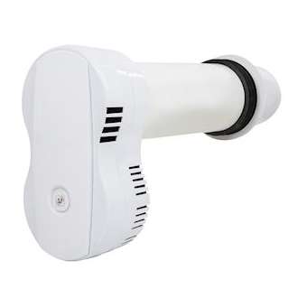 Ventilation double flux tubulaire, rendement 68%, 25/45 m3/h, D100mm, long 310mm|S&P France ( Unelvent )-UNE390000