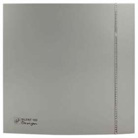 Aérateur design, 85 m3/h, façade silver Swarovski, clapet anti-retour, D 100 mm|S&P France ( Unelvent )-UNE403489