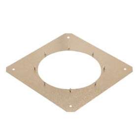 Plaque d'adaptation pour le montage des accessoires des TOURELLES CTH/V 630/710|S&P France ( Unelvent )-UNE963836