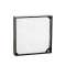 Grille de protection, montage au soufflage des ventilateurs muraux D900 ou D1000