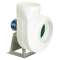 Moto-ventilateur centrifuge polypropylène, 530 m3/h, 0,18 kW, triphasé 230/400V