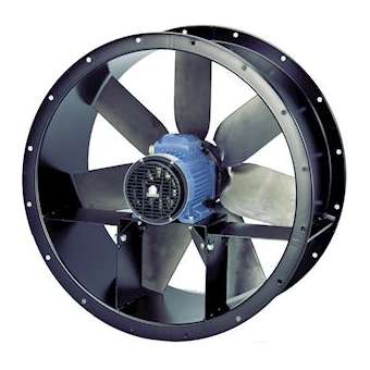 Ventilateur tubulaire aluminium, 42 490 m3/h, 4 pôles, D800 mm, Tri 400V,pales H|S&P France ( Unelvent )-UNE022981
