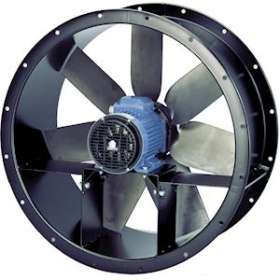 Ventilateur tubulaire aluminium, 42 490 m3/h, 4 pôles, D800 mm, Tri 400V,pales H|S&P France ( Unelvent )-UNE022981