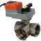 Vanne 3 voies pour caisson CABD N 08, 3WV DN15 KVS1.6, propo 24 V + servomoteur