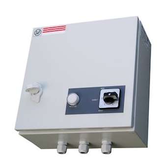 Autotransformateur triphasé, 5 positions, 3,8 A, IP55|S&P France ( Unelvent )-UNE707868