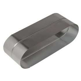 Raccord mâle oblong galvanisé RMO - L 425mm x H 130mm|Aldes-ALD11066464