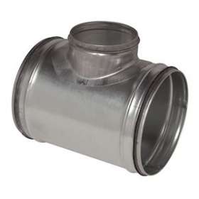 Té équerre galvanisé à joint - Diamètre 315/315 mm|Aldes-ALD11098015