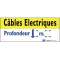 plaque alumetal 'cables electriques'