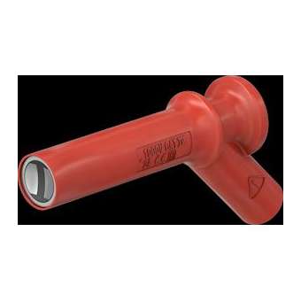 Adaptateur magnétique avec douille 4 mm rouge|Staubli-TTT66951522