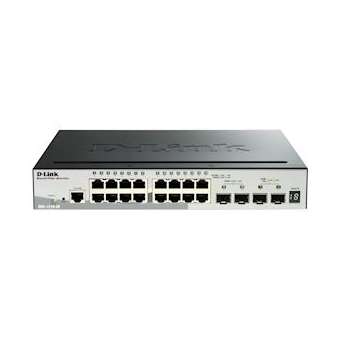 SmartPro 16 ports 10/100/1000Mbps + 2 ports mini-GBIC + 2 ports SFP+|Dlink-DLKDGS151020E
